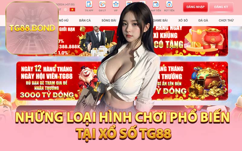 Những Loại Hình Chơi Phổ Biến Tại Xổ Số TG88