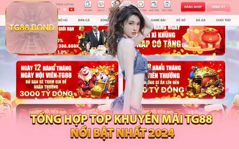 Tổng Hợp Top Khuyến Mãi TG88 Nổi Bật Nhất 2024