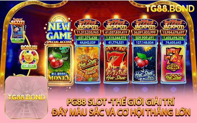 PG88 Slot -Thế Giới Giải Trí Đầy Màu Sắc và Cơ Hội Thắng Lớn
